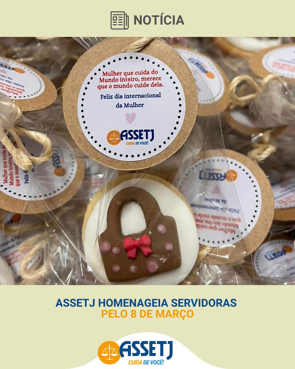 Nesta sexta-feira, 6 de março, a Assetj antecipou as comemorações do Dia Internacional da Mulher com uma entrega especial de mimos na sede de São Paulo.

assetj.org.br/noticias/event…