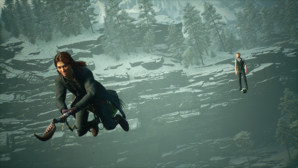 Now he's just showing off! 😂 #hogwartslegacy