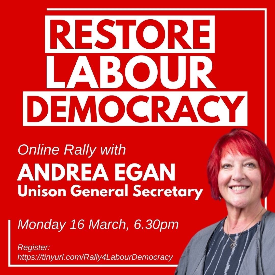 Andrea Egan UNISON General Secretary tweet media