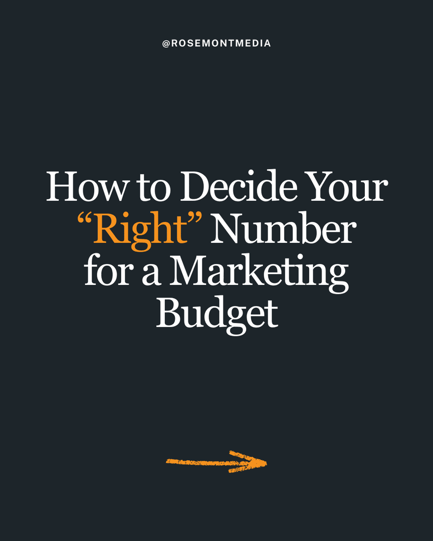 RosemontMedia's tweet photo. Wondering what your practice's marketing budget should be? 

There are many factors that practices should consider before deciding on a "right" number. Check out our tips, and visit our website for more details: https://t.co/XX4wsDe76N https://t.co/clKrrDD1Pr