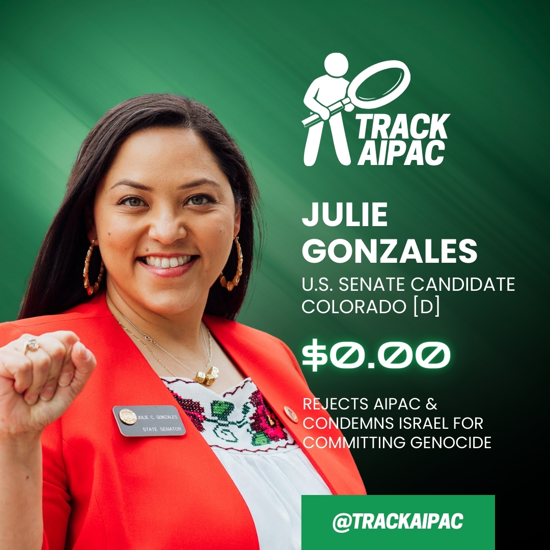 TrackAIPAC's tweet photo. @SenadoraJulie It's time for change in Colorado! https://t.co/8SuVaRCB0Z