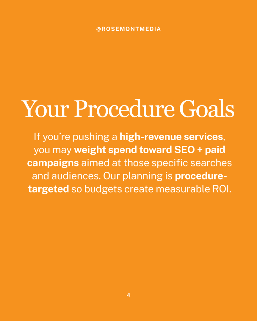 RosemontMedia's tweet photo. Wondering what your practice's marketing budget should be? 

There are many factors that practices should consider before deciding on a "right" number. Check out our tips, and visit our website for more details: https://t.co/XX4wsDe76N https://t.co/clKrrDD1Pr