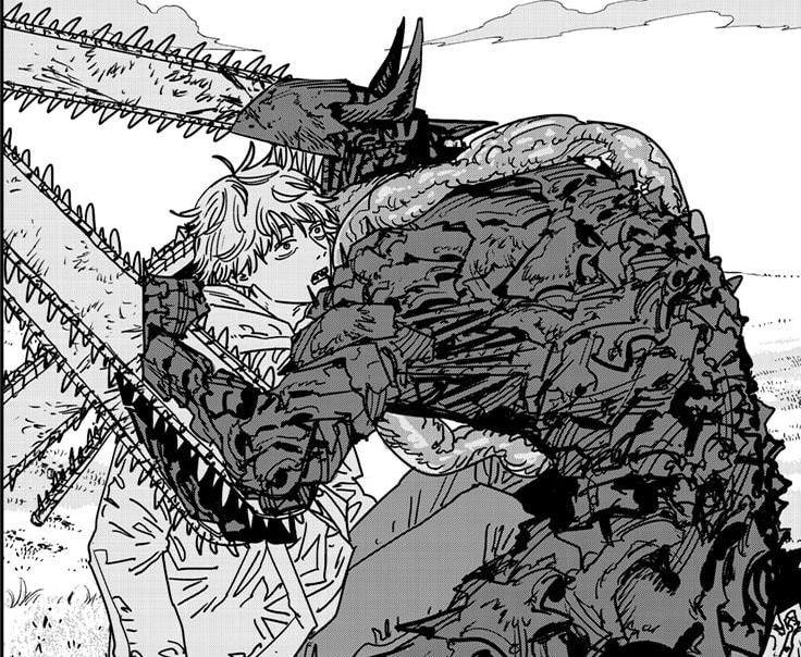 tanstein75's tweet photo. With the series nearing its finale of Part Two, Chainsaw Man's second-to-last chapter is a lackluster mess while still giving readers that emotional core that Fujimoto is known for.
https://t.co/HBXYEkkSdw https://t.co/3YqAdFm6eu