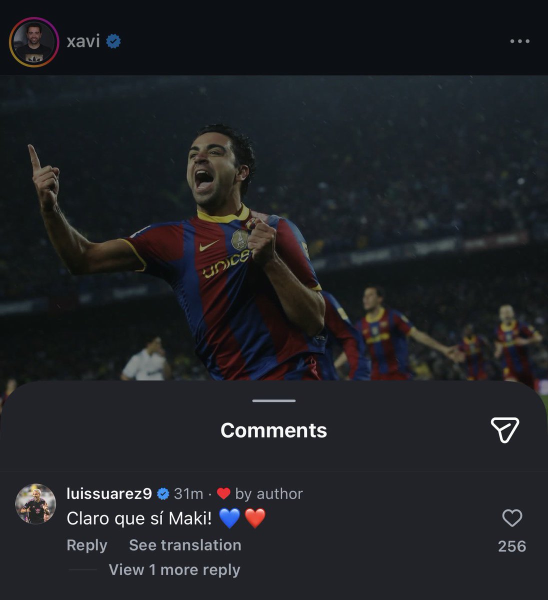FCB World tweet media