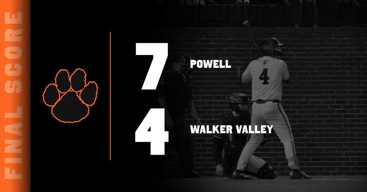 Powell High School Baseball tweet media