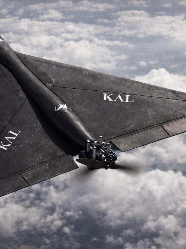 Drone_Wars_'s tweet photo. India’s IG Defence unveiled the Project KAL delta-wing one-way attack drone. The tailless design is reportedly built for long-range precision strike missions. #India #ProjectKAL #DroneStrike #UAV #DefenseTech https://t.co/GLhIyhC9e2