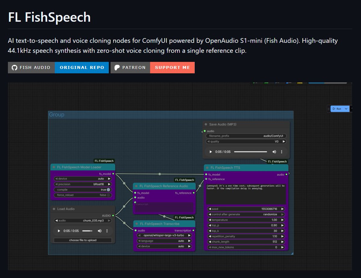 ⏰Dropping another TTS model for comfy! FishSpeech TTS with voice ...