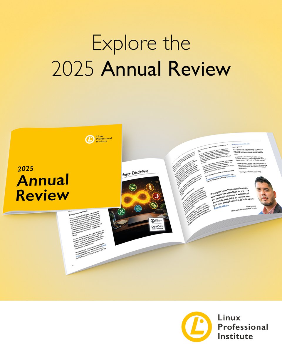 Linux Professional Institute (LPI) tweet media