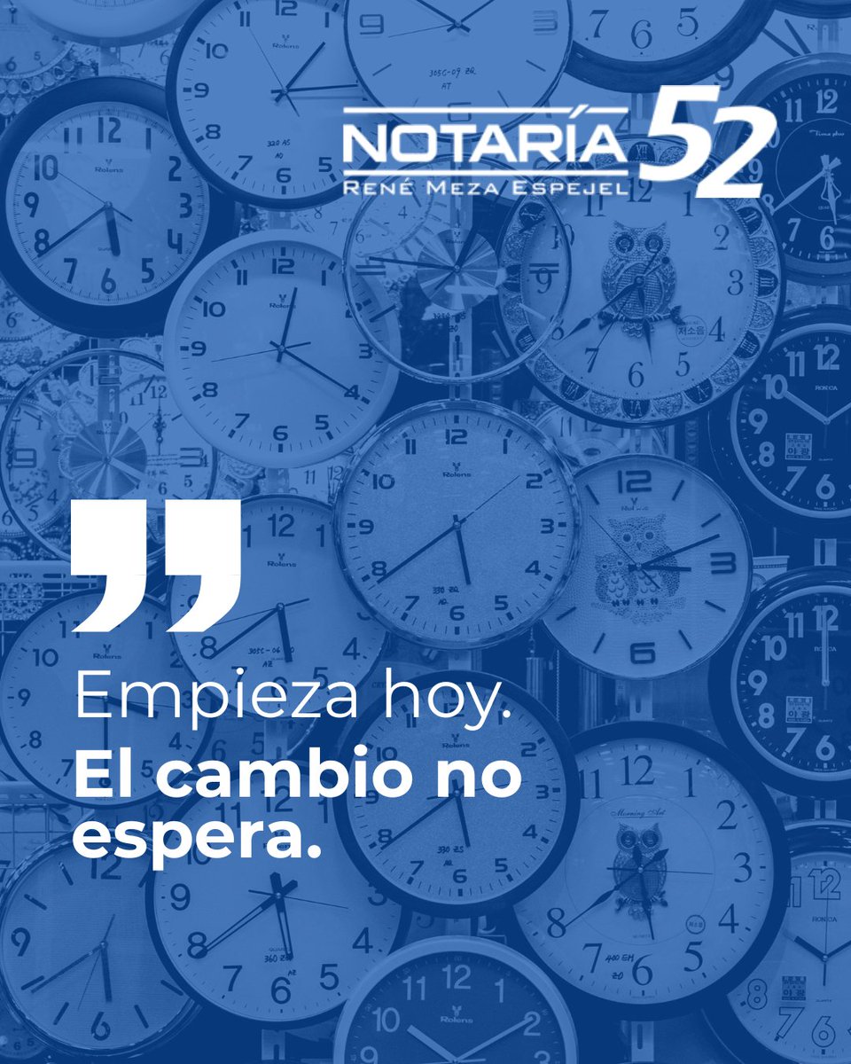Empieza hoy. El cambio no espera.
Da certeza a tu patrimonio con asesoría legal segura y profesional.
En la notaría, estamos para ayudarte.

Agenda una cita por WhatsApp al 2211-675252.

#Notaría #Notaría52Puebla #Confianza