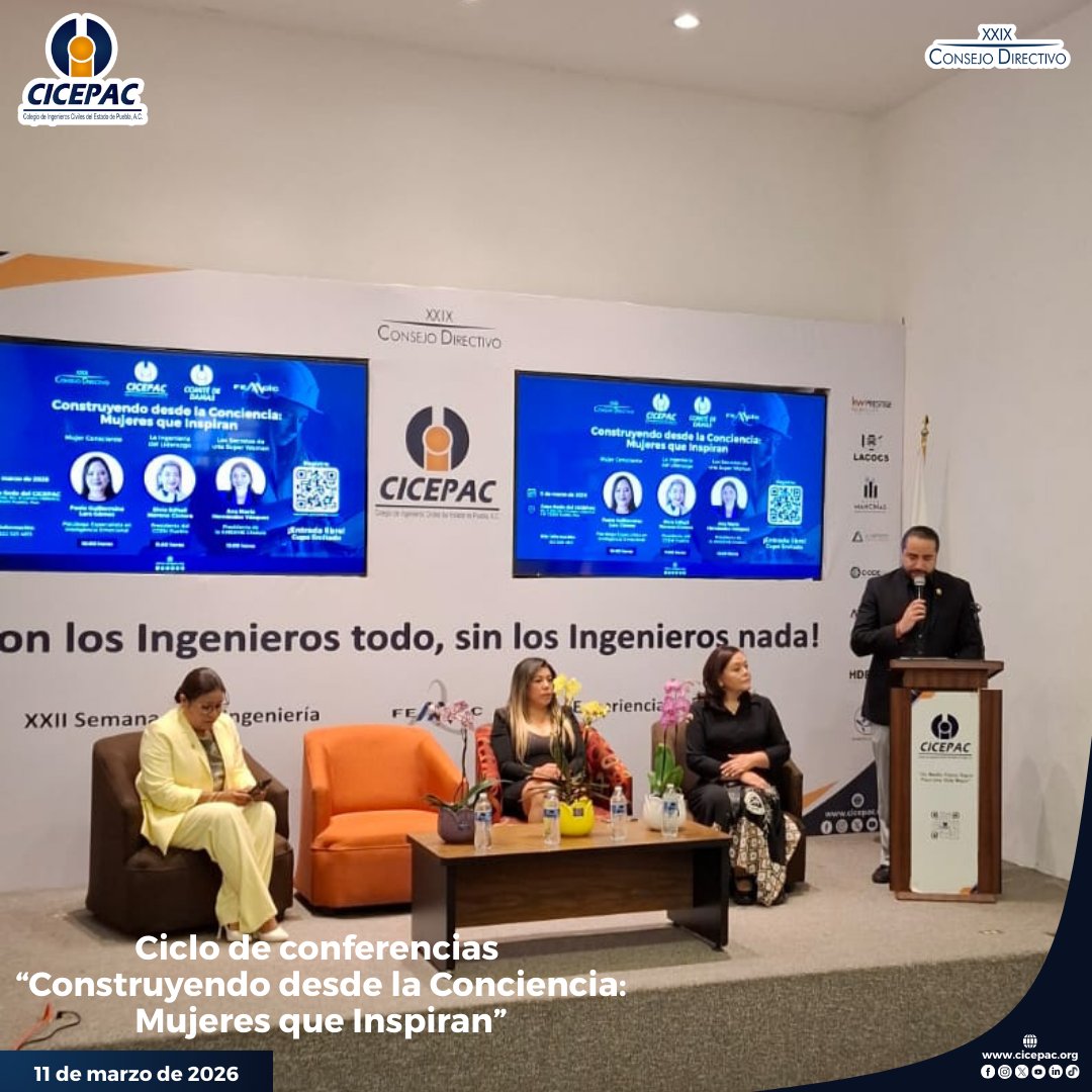 Colegio de Ingenieros Civiles del Estado de Puebla tweet media