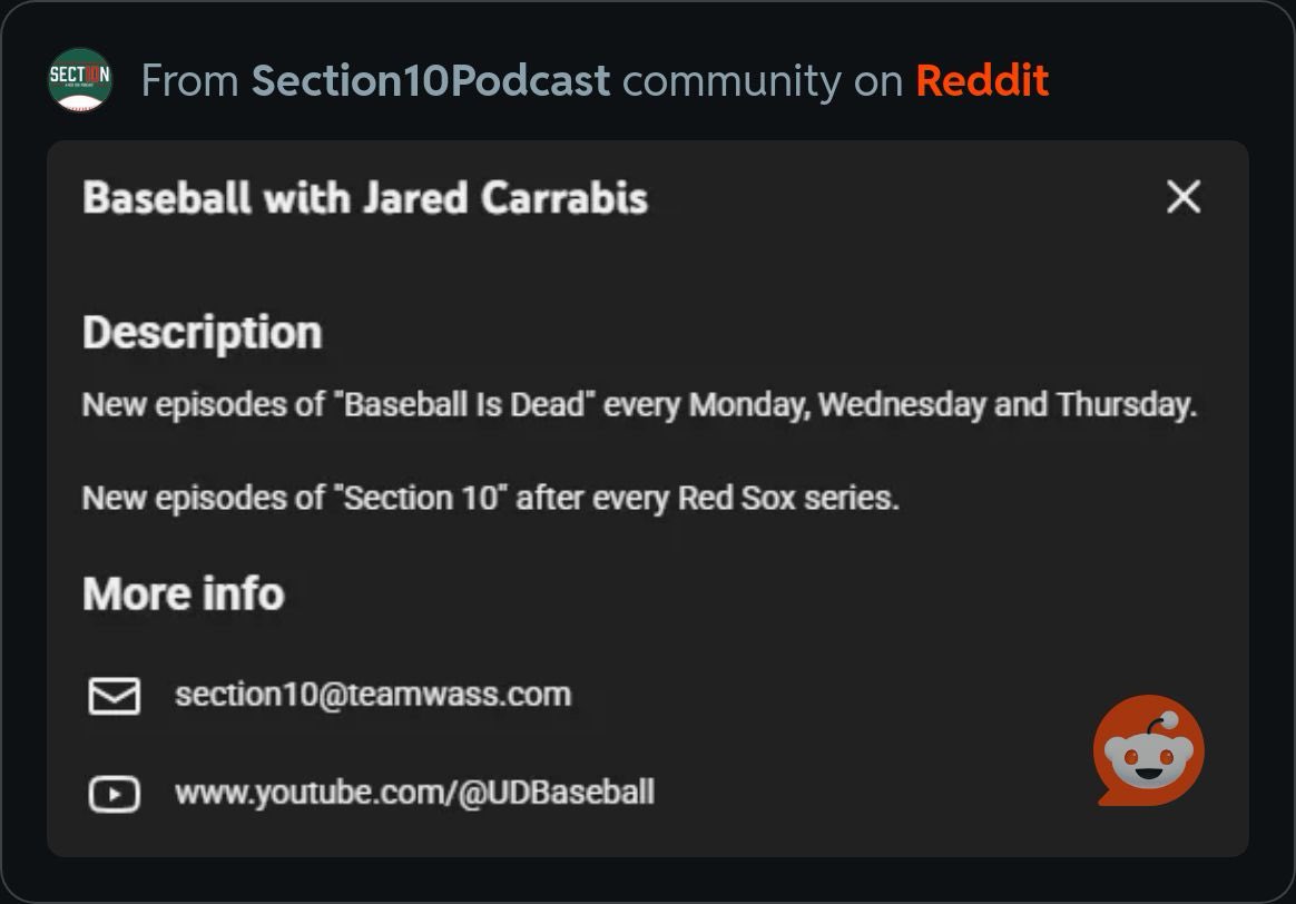 KyleTrinkner's tweet photo. @Jared_Carrabis On the YouTube page it has section10@teamwass.com as the email for the account. That’s all the info I had 🤷 https://t.co/NMdIfaa1Yd