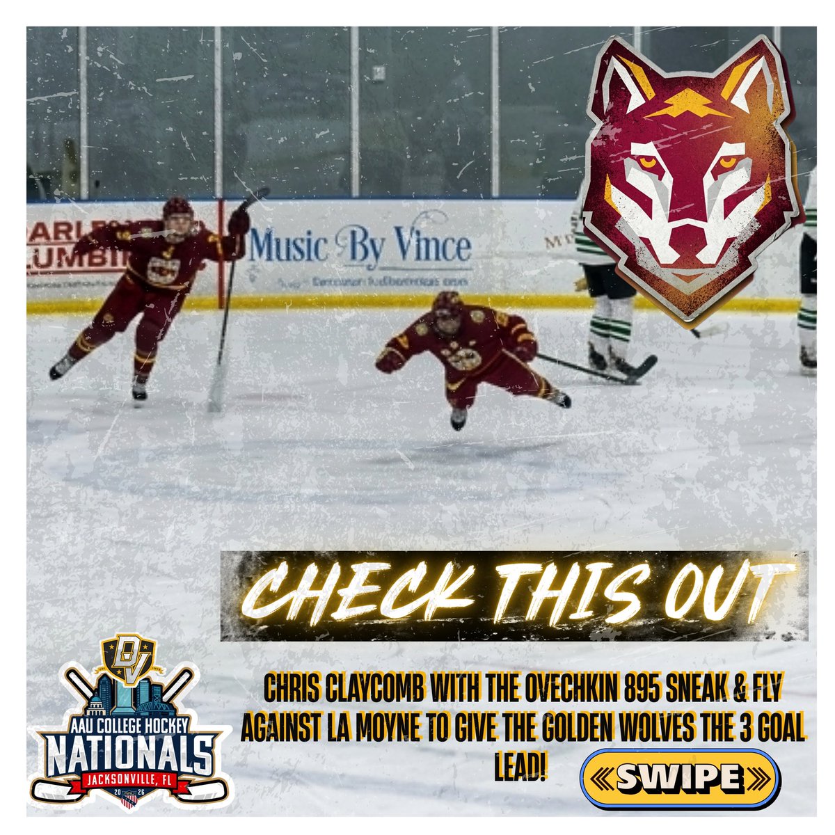 dvchc_media's tweet photo. Fly High Clay🐺🏒🤘🏻 #AUpuck #DVCHC #MensIceHockey #Nattys
🎧 Ian Dumas (The Frozen Puck) https://t.co/fKQ4nXCXM0