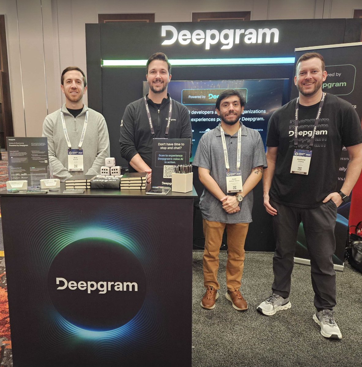 Deepgram tweet media