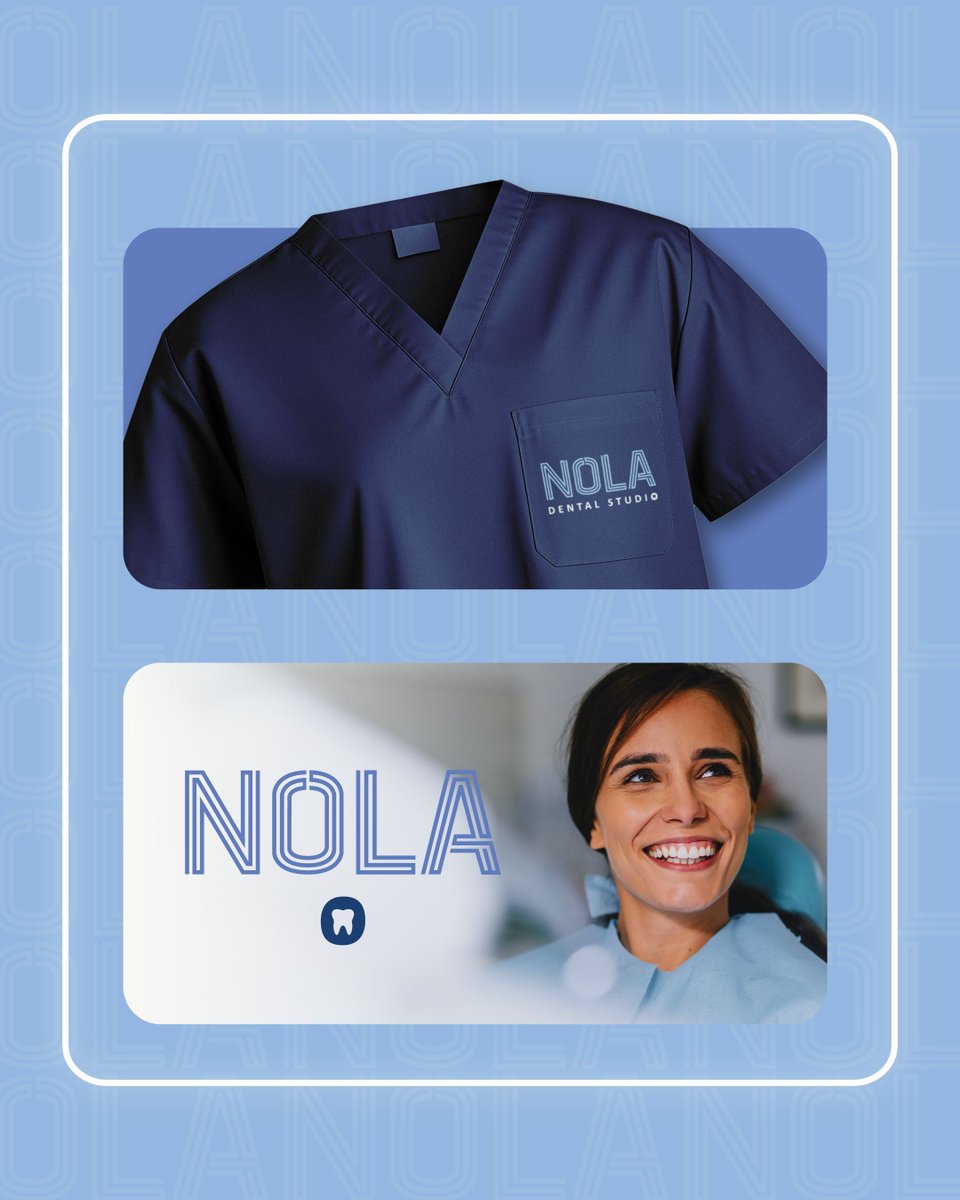 anntoine_md's tweet photo. After acquiring the practice, Dr. Logan Johnson partnered with our team to refresh NOLA Dental Studio’s brand, creating a modern and welcoming feel while looking toward the future.

We are excited to unveil the new logo as part of a full brand reposition for the studio. https://t.co/4CtzxrTLwd