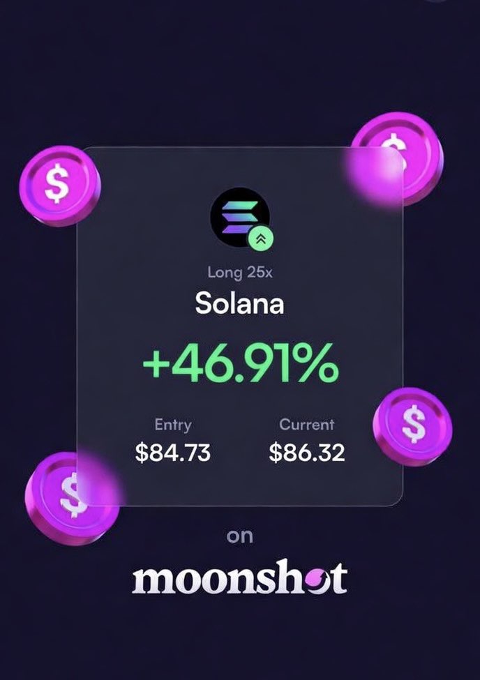cryptohako's tweet photo. been trading leverage on diff platforms for a while but i decided to try it on moonshot today

ngl the experience was clean, charts smooth, execution fast

solid platform fr. you guys should tap in https://t.co/Q4pK1B9OQH