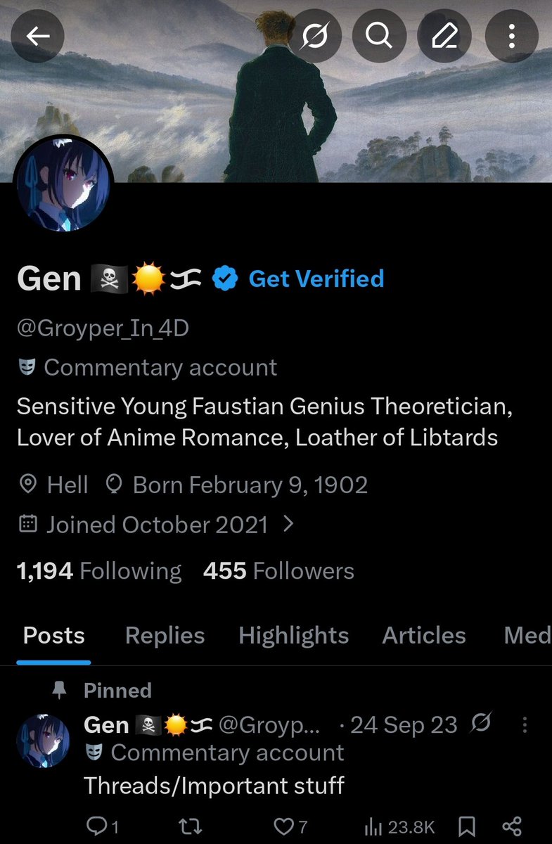 Gen 🏴‍☠️☀️ᜃ (2.0) (FB, new account) tweet media