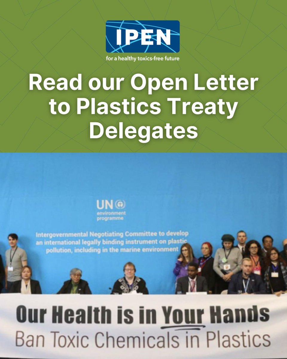 IPEN: toxics-free tweet media