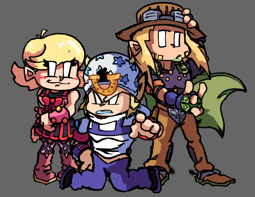 SamuroarX2_YT's tweet photo. //Steel Ball Run in 7 DAYS!!!//🏇🏇🇺🇸
#jojos #jojoart #steelballrun #jojo_anime #jojoプラス https://t.co/RoEwJxnTjq