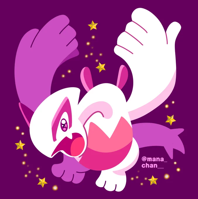 shiny lugia sprite redraw for luck