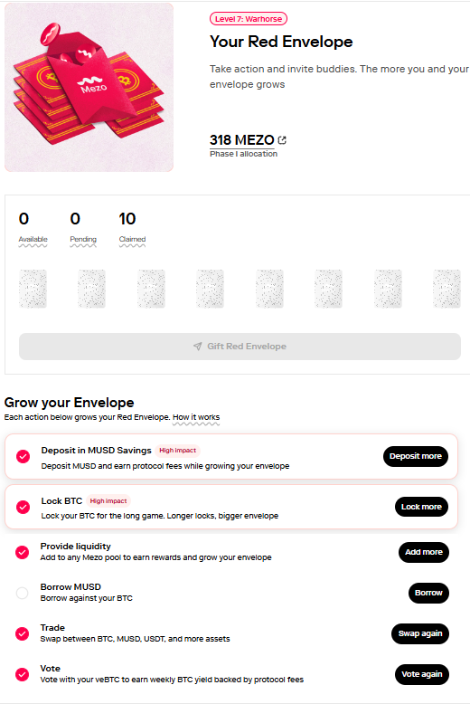 leedarklight's tweet photo. I just reminded my friends that this is the last chance before the Mezo TGE

Perhaps in a few hours after the red envelope event ends, everything will be gradually revealed. Let's wait and see!

If you haven't participated yet, visit https://t.co/wkxHhoviUC only 3 hours left https://t.co/eDngywMSmW
