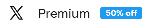 If it's 50% off, how "premium" is it? 😂