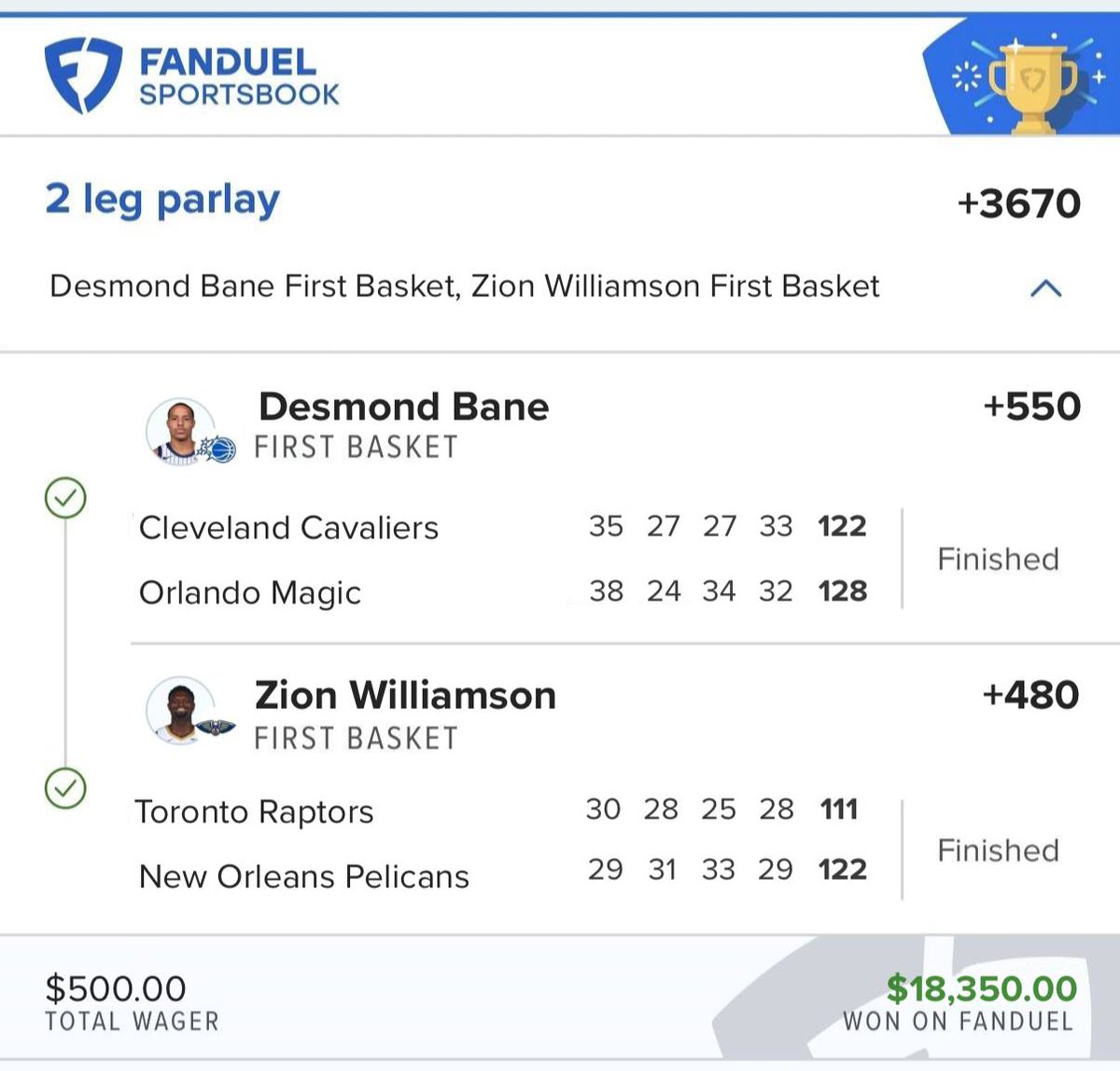 Queen of parlays tweet media