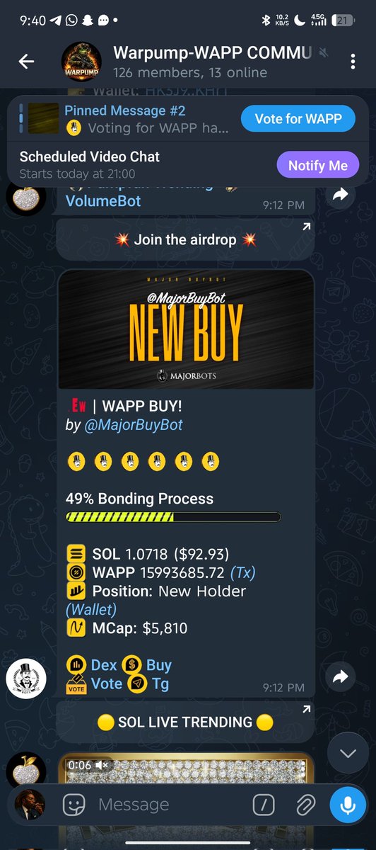 Crypto_Rexa's tweet photo. Called a lot of tokens at lower market caps 

   Just spotted @Warpump1 , a token sitting at 5k MC 

A 2x is easily found at 10k 

Get your bags now and hold tight and real solid 

Will come back to this soon 

Ca : 2mUNUjJGmdb1x2q5RotjThawKb1MnKjZSryoWwxepump

Tg : https://t.co/RmbALDJsNv

X :https://t.co/lGN8pakdLD