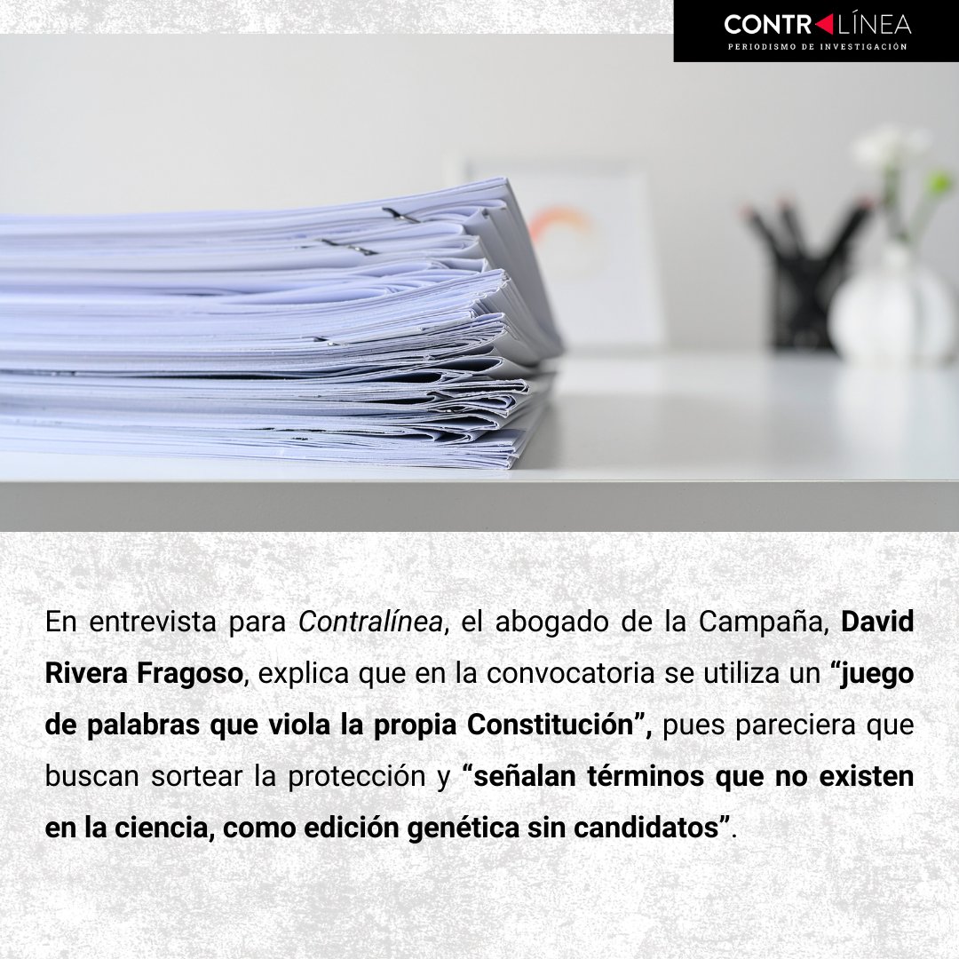 Contralínea tweet media