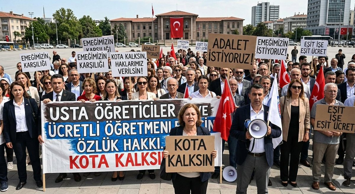 #EkDersliyeKadro
EĞİTİMCİLER TEK SES
Sesimizi duyurmaya çalışıyoruz