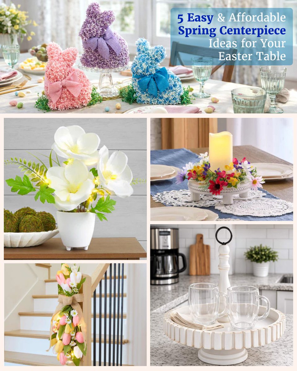 Read it here: ltdc.short.gy/easter-decor
Create a beautiful Easter table without spending all your bunny money!🌷 Discover 5 easy centerpiece ideas for your family's table this season. From florals to rustic trays, find budget-friendly decor tips on our blog.   #ltdcommodities
