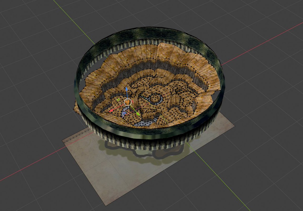 Grave Valley in Blender