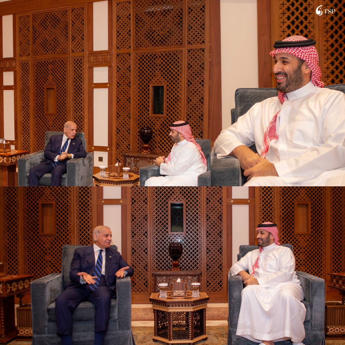 لقاء ولي العهد السعودي ورئيس وزراء باكستان لتعزيز التعاون الثنائي