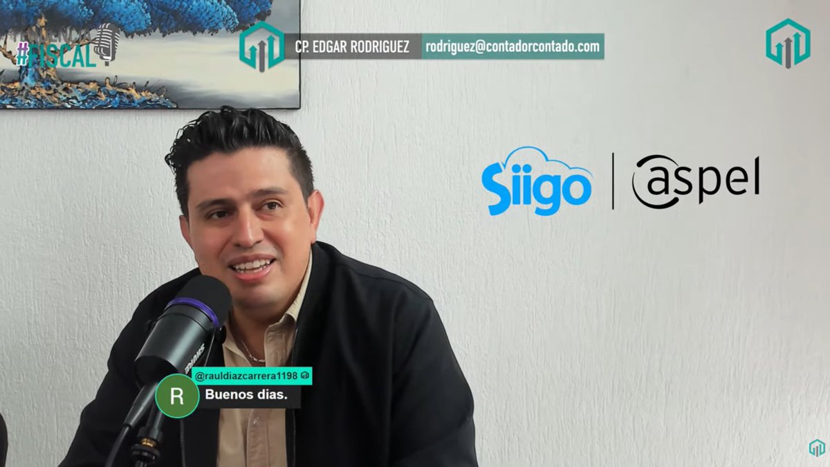 “La empresa, el contribuyente y el contador deben usar los datos a su favor.” Fernando Martinez Coss participó en el pódcast <a href="/ContasFiscal/">Contador contado</a>  donde reflexionó sobre la evolución del papel del contador en la era digital, junto con César Cervantes y Edgar Rodríguez.
<a href="/SiigoAspel/">Siigo Aspel</a>