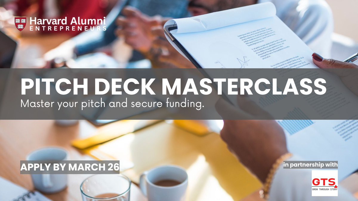 Harvard Entrepreneurs tweet media