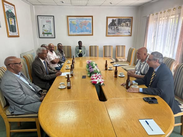 EAPD_Egypt's tweet photo. EAPD is proud to dispatch one of the best Egyptian football Coaches. Coach/ Hisham Yakan, to coach the Eritrean national Football team.
Reflecting commitment to strengthen deep rooted relations between Arab republic of Egypt and the state of Eritrea
#DEVELOPMENT_DIPLOMACY_AFRICA https://t.co/13FwGGRtmb