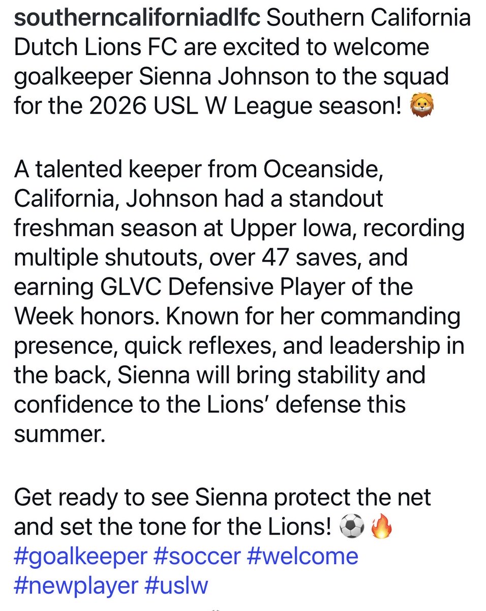 Sienna Johnson (UIU 29’) tweet media