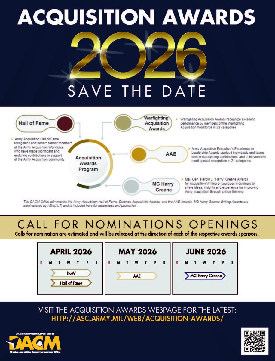 U.S. Army Acquisition Support Center tweet media