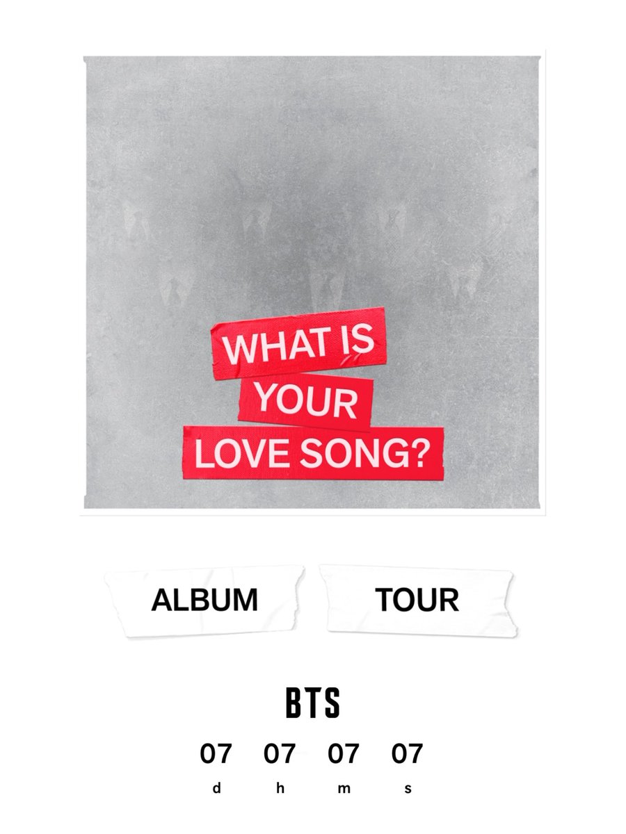 EXACTAMENTE 7 DÍAS, 7 HORAS, 7 MINUTOS Y 7 SEGUNDOS PARA EL COMEBACK DE BTS! COMPARTE PARA LA BUENA SUERTE😭🍀✨
