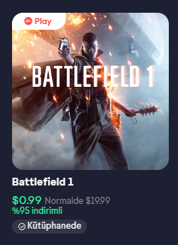 AlperenBulut46's tweet photo. Battlefield oyunları Ea uygulaması üzerinden güzel indirime girmiş kaçırmayın derim https://t.co/DU4yDCaSM9