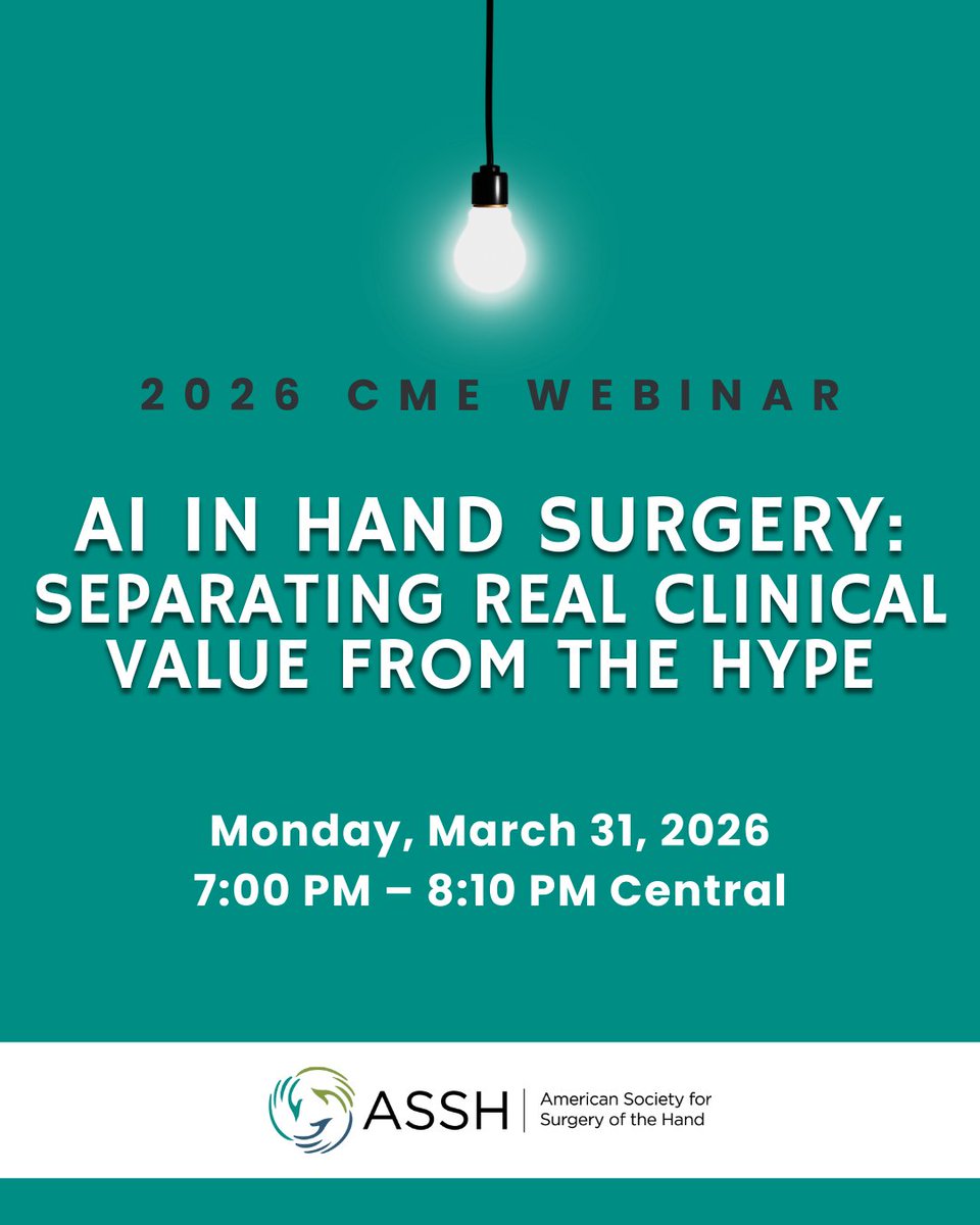 American Society for Surgery of the Hand tweet media
