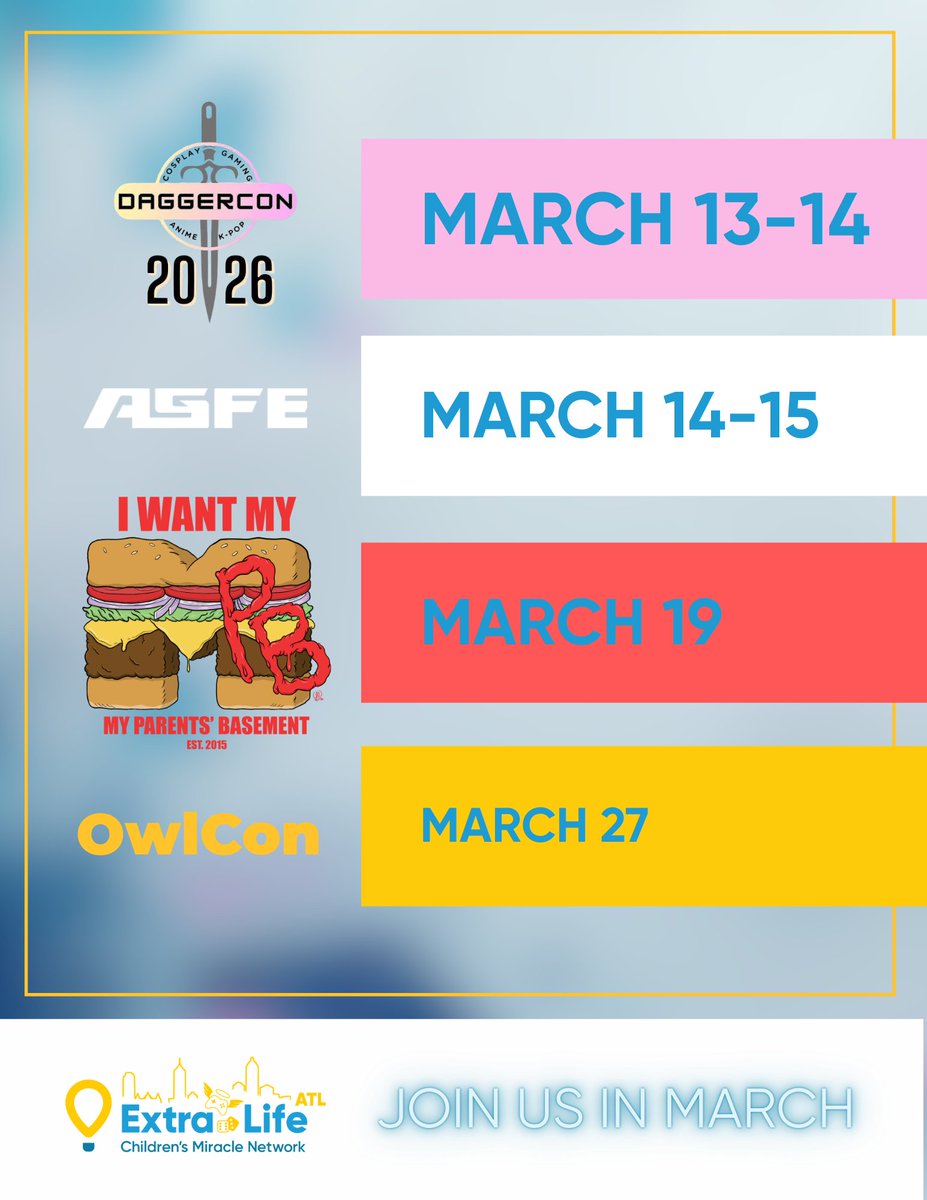 Extra Life Atlanta tweet media