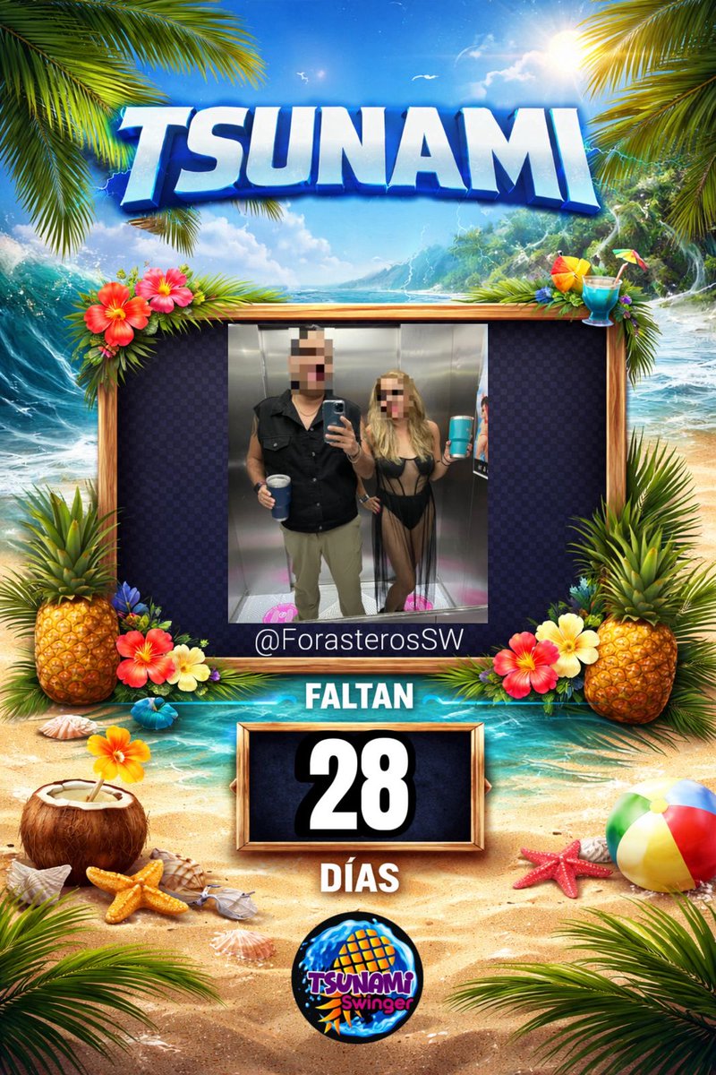 Nuestros amigos <a href="/ForasterosSW/">ForasterosSW</a> están súper listos para la Ola 🌊 
Solo faltan 28 días
🌊 Tsunami 🌊
