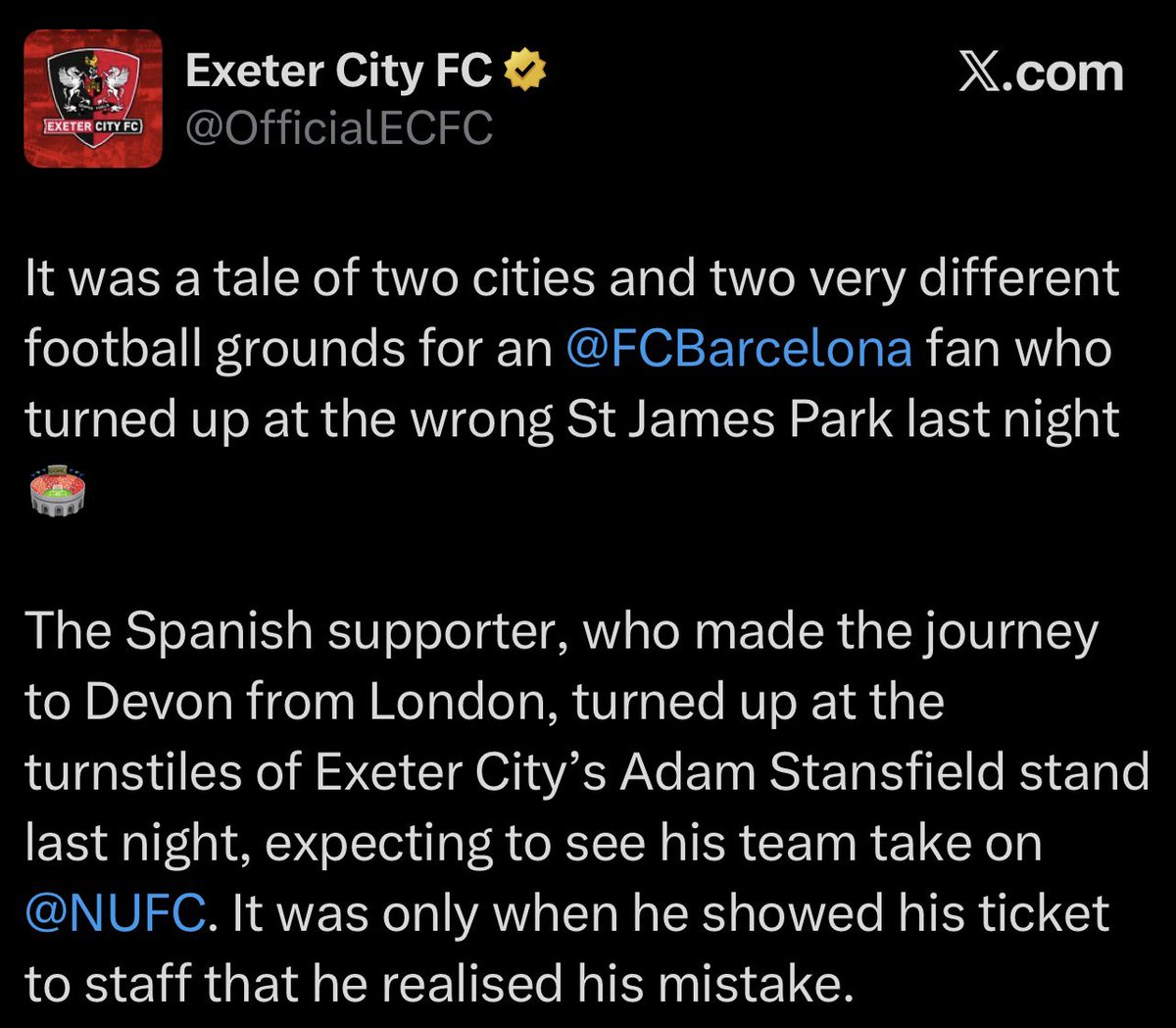 Andy Comfort tweet media