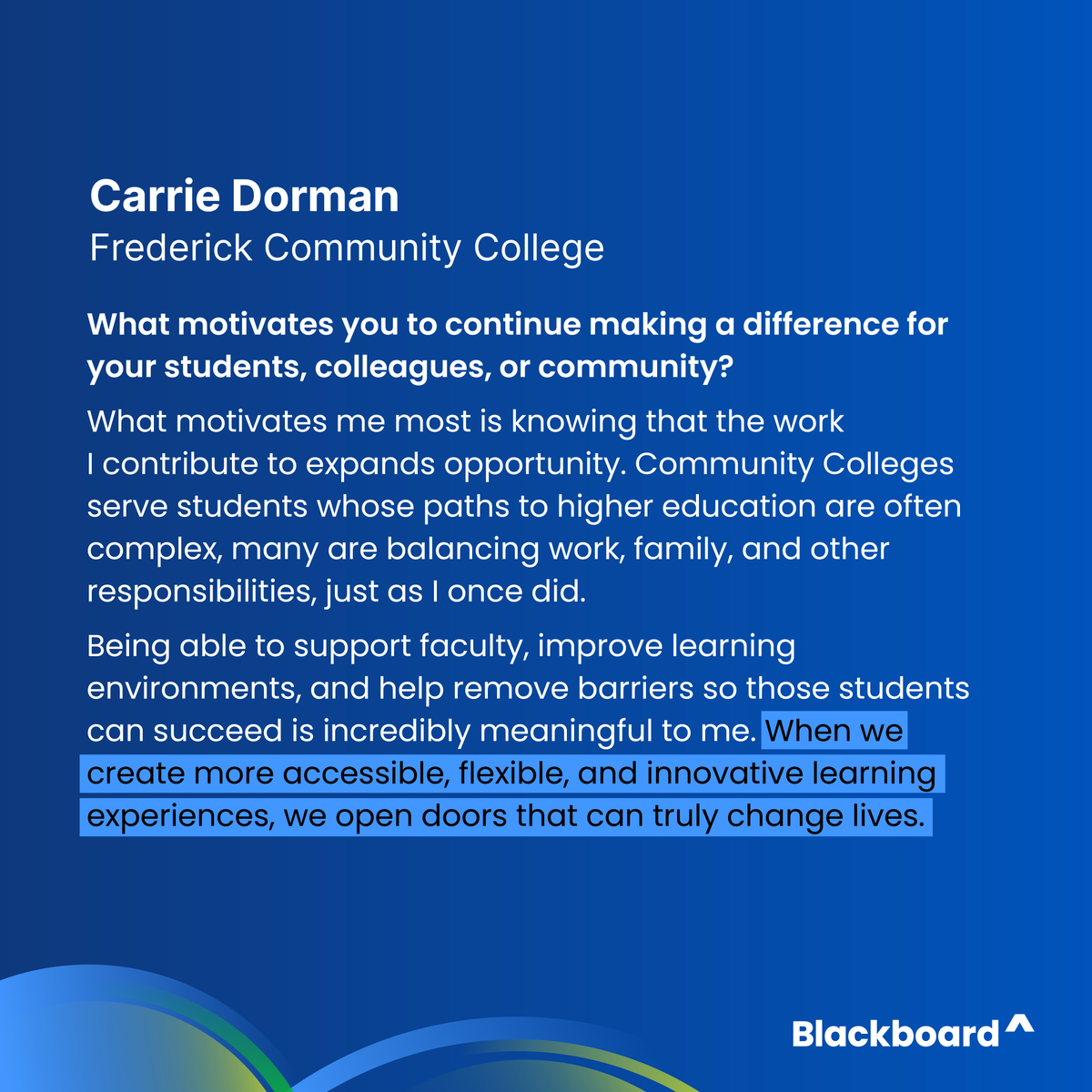 Blackboard tweet media