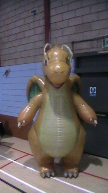 stephen85538872's tweet photo. @Nathanu6kp @KoronellukinhaC What about this one? My airblown costume of Dragonite. https://t.co/H9U7u9n0NQ