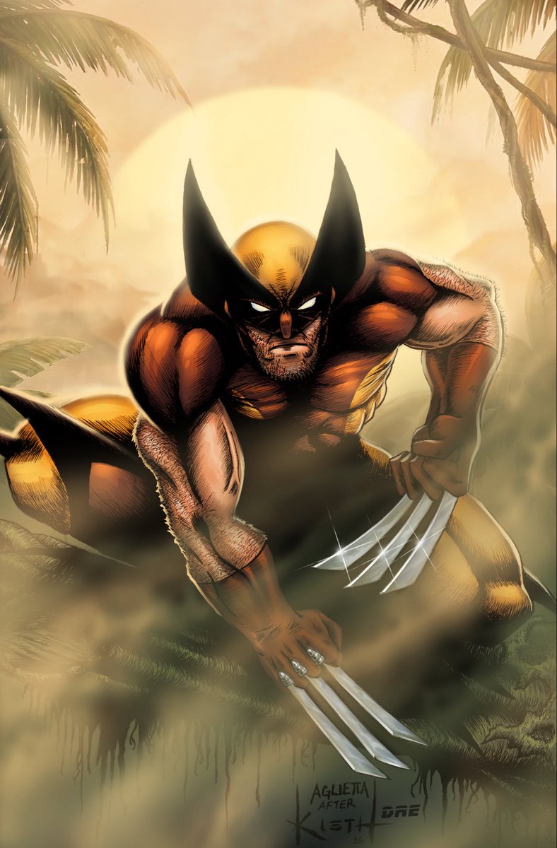 akaButters's tweet photo. Wolverine colored because @DeathMetalHero is cool. https://t.co/8Ow8H3Im3d