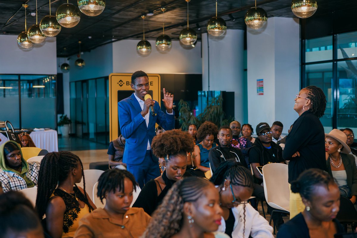 EveMipata's tweet photo. The @binance #IWD2026  meetup was a powerful  reminder that the future  of finance is being  built  by women unafraid to take up  the space
@RayAlla12970295 @BinanceAfrica  and the amazing African team who are true allies for women  in Web3. #WomenBuildCrypto  #WomenInWeb3 https://t.co/6QzqvyTXNe