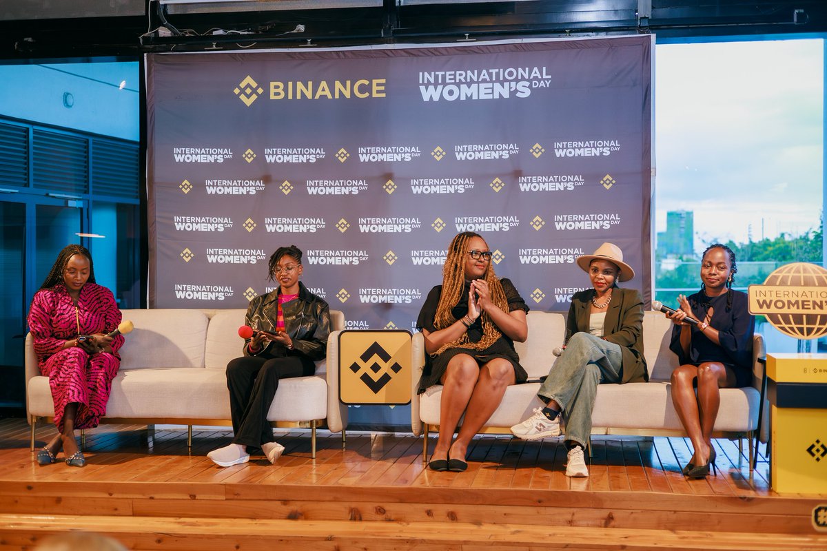 EveMipata's tweet photo. The @binance #IWD2026  meetup was a powerful  reminder that the future  of finance is being  built  by women unafraid to take up  the space
@RayAlla12970295 @BinanceAfrica  and the amazing African team who are true allies for women  in Web3. #WomenBuildCrypto  #WomenInWeb3 https://t.co/6QzqvyTXNe