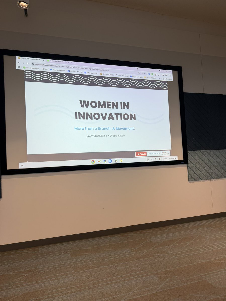 Google hosted a POWERFUL Women in Innovation brunch. We had meaningful and collaborative conversations, paired with solid connections that I am excited to explore. #googleedu #google #womenleaders #innovativewomen #edtech #edutech #sxswedu
