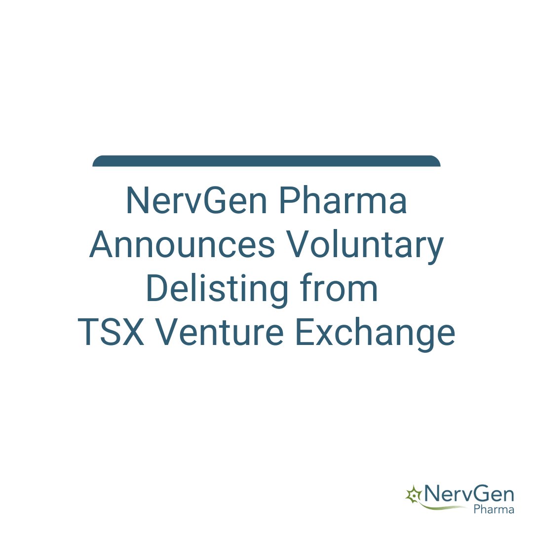 NervGen Pharma Corp. tweet media